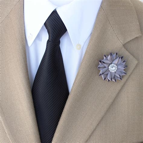 fabric no metal lapel pins for men|modern lapel pins for men.